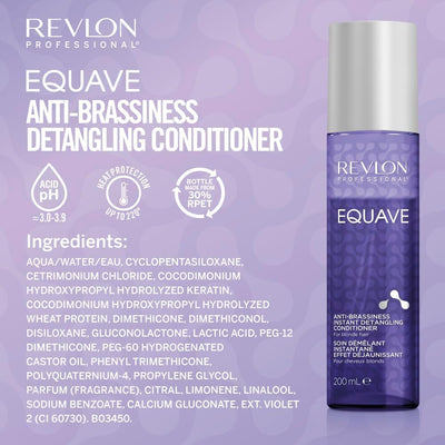 REVLON PROFESSIONAL Equave Anti-Brassiness Instant Detangling Conditioner 200 ml REVLON PROFESSIONAL