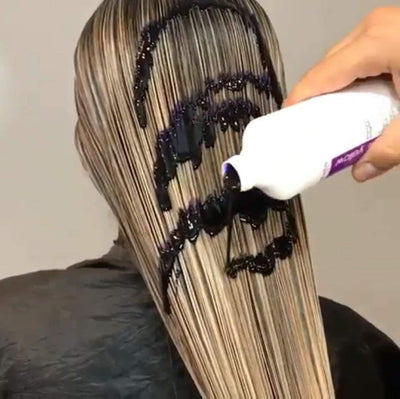 Fanola No Yellow Mask, Anti-Yellow Mask for Healthy and Vital Blonde Hair, Neutralizes Yellow Tones for Pre-Lightened, Highlighted and Grey Hair, 350 Greenwize
