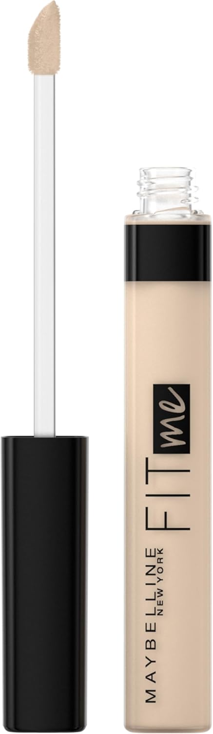 Maybelline Fit Me! Full Coverage Concealer, Matte & Poreless Ultra Blendable, Shade: 03 Porcelain, 6.8 ml Greenwize
