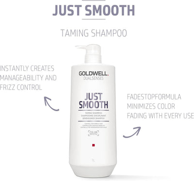Goldwell Dualsenses Just Smooth Taming Shampoo, 1 Litre Goldwell