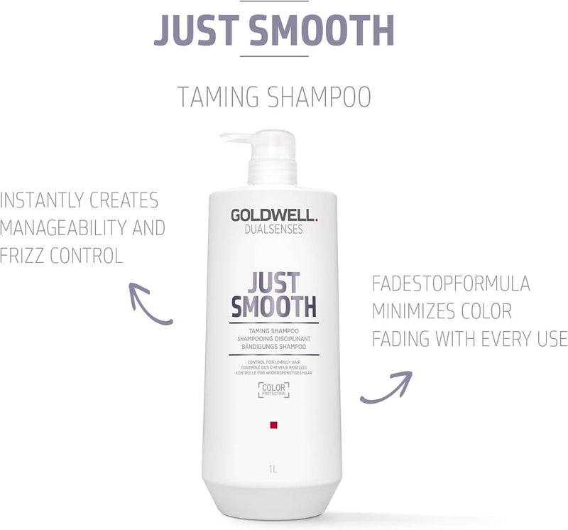Goldwell Dualsenses Just Smooth Taming Shampoo, 1 Litre Goldwell
