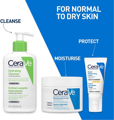 CeraVe AM Facial Moisturising Lotion SPF30 with Ceramides for Normal to Dry Skin 52ml Greenwize