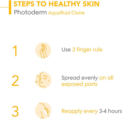 Bioderma Photoderm Aquafluide Light SPF 50+ Tinted Moisturiser and  40ml Bioderma