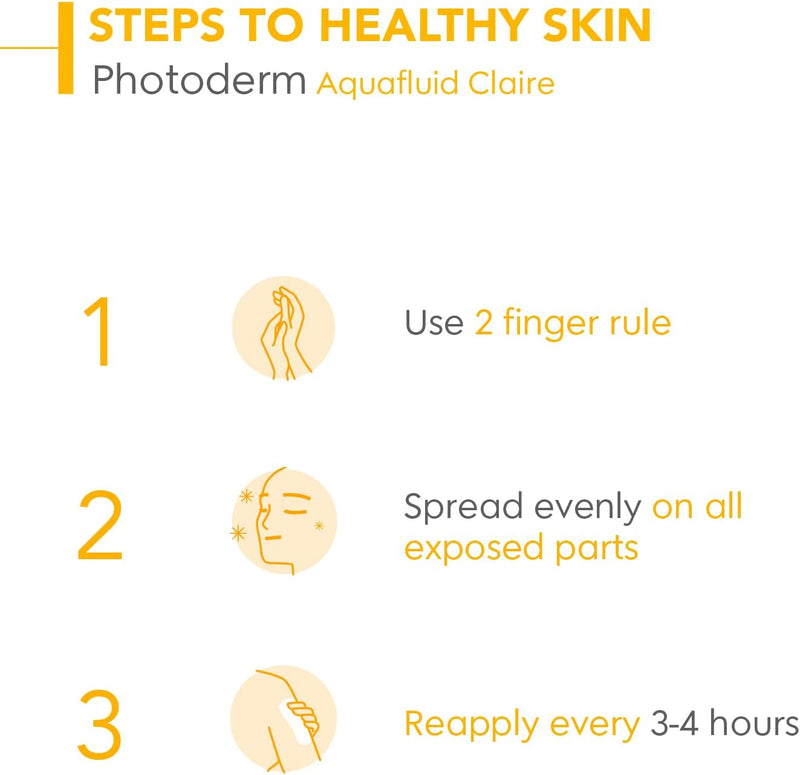 Bioderma Photoderm Aquafluide Light SPF 50+ Tinted Moisturiser and  40ml Bioderma