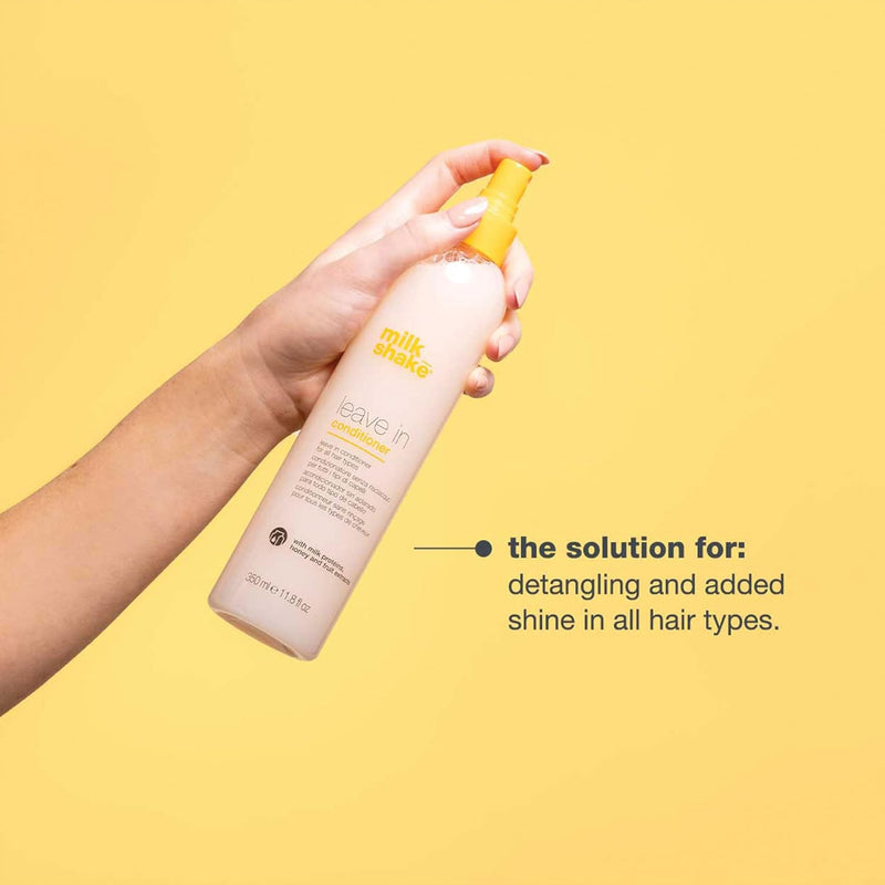 milk_shake | Leave In Conditioner 350 ml, No Rinse Spray Conditioner for all Hair Types, Made in Italy Greenwize