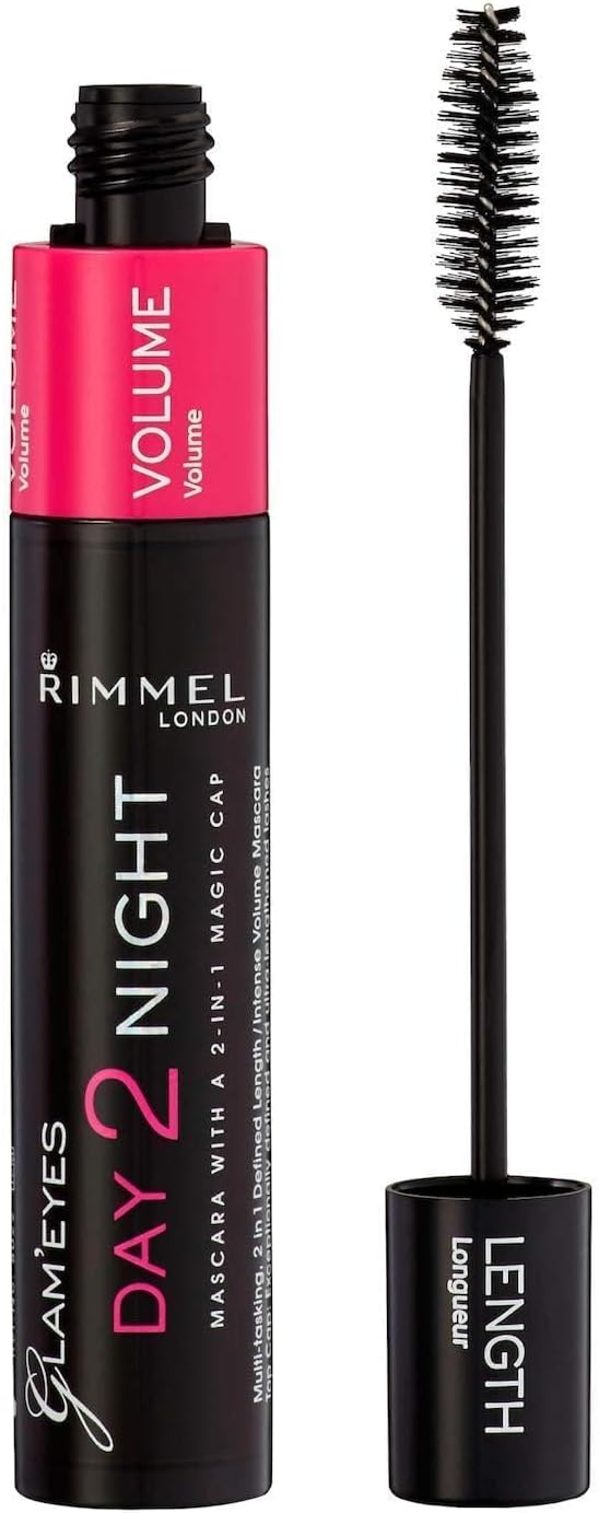 Rimmel Glam Eyes Day to Night Mascara, Black, 9.5 ml Greenwize