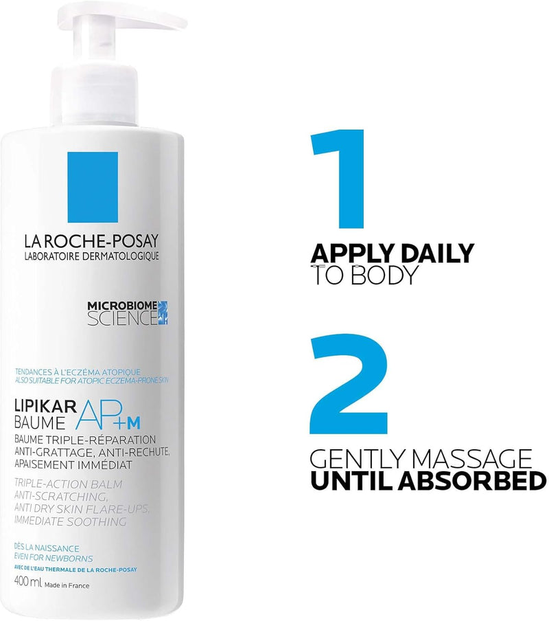 La Roche-Posay Lipikar Baume AP+M Moisturiser For Dry Skin 400ml La Roche-Posay