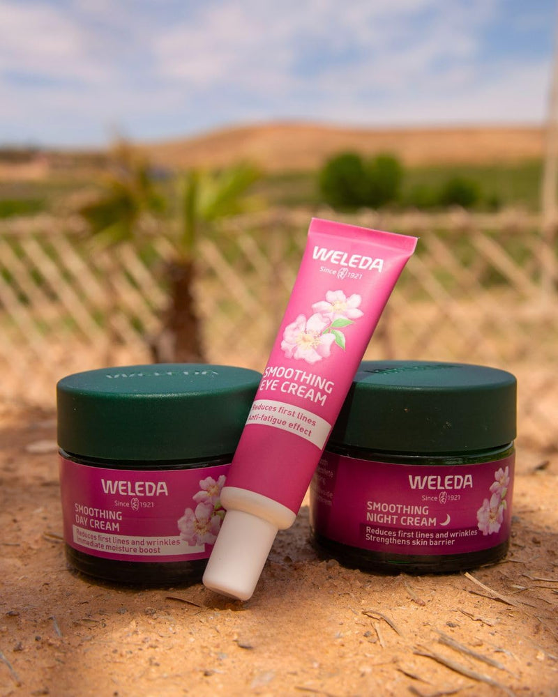 Weleda Smoothing Night Face Cream with Wild Rose & White Tea, Moisturising Cream for Women & Men, Reduces Wrinkles, Age Protect Complex, Vegan, 40ml Greenwize