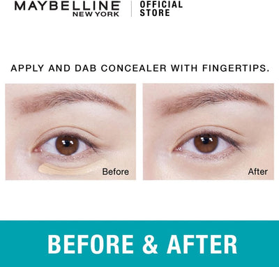 Maybelline Fit Me! Full Coverage Concealer, Matte & Poreless Ultra Blendable, Shade: Medium 25, 6.8 ml Greenwize