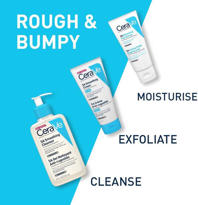 CeraVe SA Smoothing Cream for Rough and Bumpy Skin with Salicylic Acid and 3 Essential Ceramides Greenwize