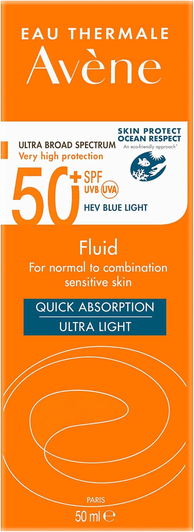 AVENE Very High Protection Fluid SPF50+ Ultra-Light 50 ml AVENE