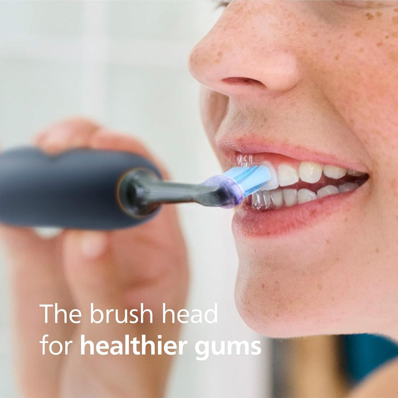 Philips Sonicare G3 Premium Gum Care, Genuine Replacement Toothbrush Heads Black 4 Pack PHILIPS