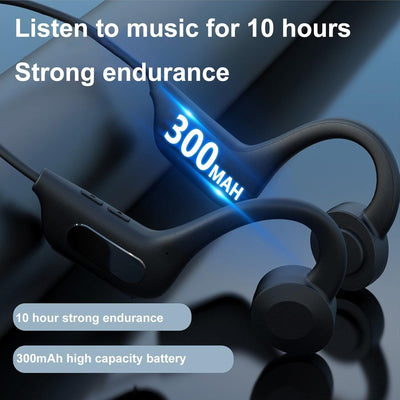 E VG02 Audifonos Bone Conduction Earphone Headphone Open Ear Air Neckband Wireless Ear Hook Earbuds For Sport Riding Bicycle Greenwize