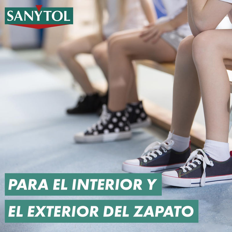 Sanytol Disinfectant Spray-150 Ml Deodorant Sanitizer Shoes Spray, 150 ml (Paquete de 1) Greenwize