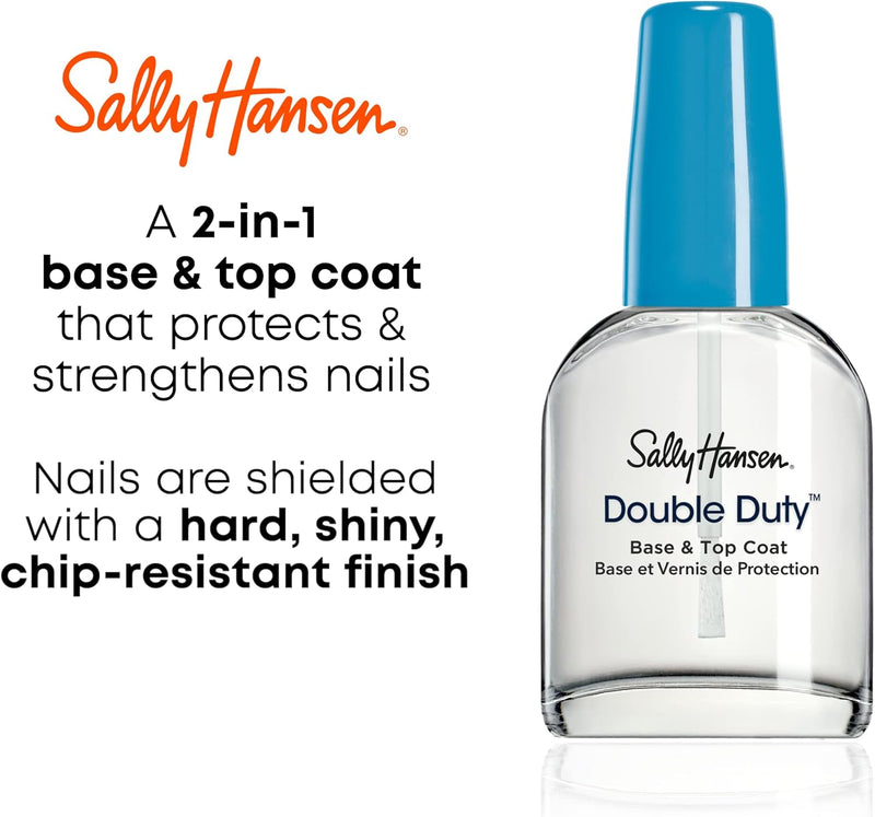 Sally Hansen Double Duty Strengthening Base and Top Coat, 13.3ml Sally Hansen