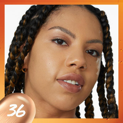 Maybelline Super Stay Skin Tint Foundation, With Vitamin C*, Foundation and Skincare, Long-Lasting up to 24H, Vegan Formula, Shade 36 Greenwize
