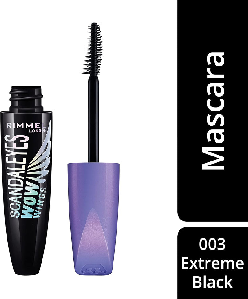 Rimmel Scandaleyes Wow Wings Mascara, Extreme Black, 12ml Rimmel