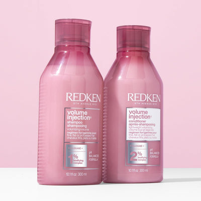 Redken Volume Injection Shampoo 300ml & Conditioner 300ml Duo New Greenwize
