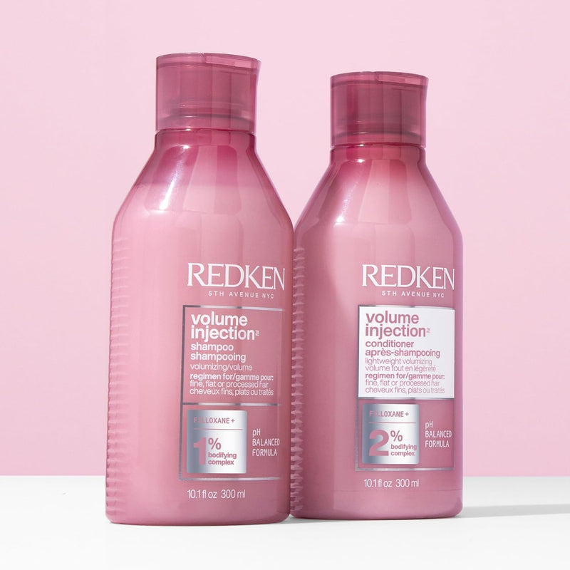 Redken Volume Injection Shampoo 300ml & Conditioner 300ml Duo New Greenwize