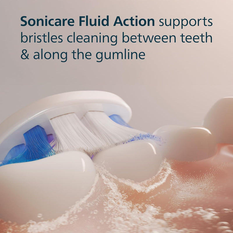 Philips Sonicare S2 Sensitive, Genuine Replacement Toothbrush Heads, White, 4 Pack, HX6054/87 Philips