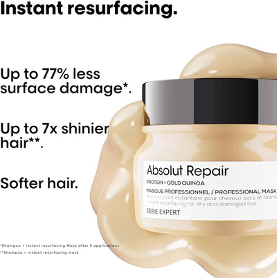 L'Oréal Professionnel Serie Expert Absolut Repair Shampoo 300 ml and Hair Mask 250 ml L'Oréal Professionnel