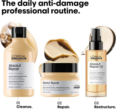 L'Oréal Professionnel Serie Expert Absolut Repair Shampoo 300 ml and Hair Mask 250 ml L'Oréal Professionnel