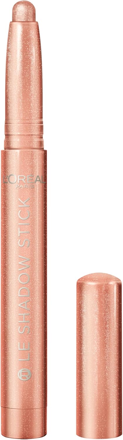 L'Oreal Paris Paradise Le Shadow Cream Eyeshadow Stick, Transfer and Smudge-Resistant, Smooth, Buildable, and Blendable Formula, Pigmented Colour, Shade: 115 Twinkly Rose L'Oreal Paris