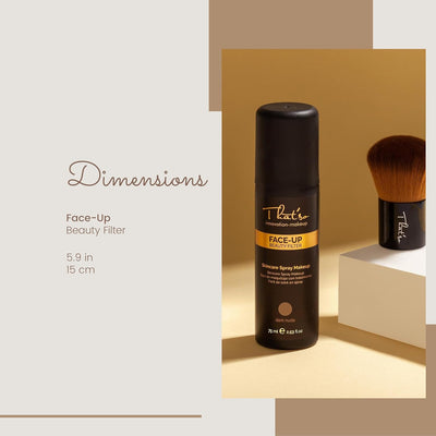 That'so Face Up Soft Focus Foundation Medium Nude - 75ml That's so