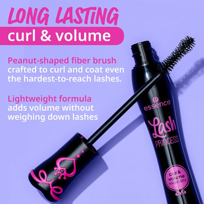 Essence Mascara - Dramatic Curls and Volume, Vegan, Alcohol, Paraben and Perfume, Cruelty Free Greenwize