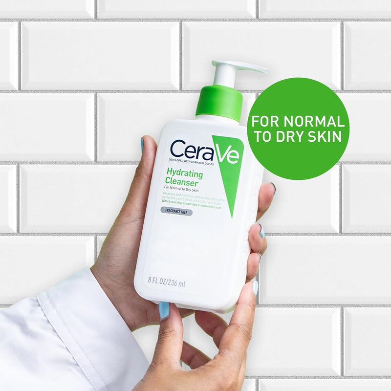 CeraVe Travel Size Hydrating Cleanser for Normal to Dry Skin 88ml CeraVe
