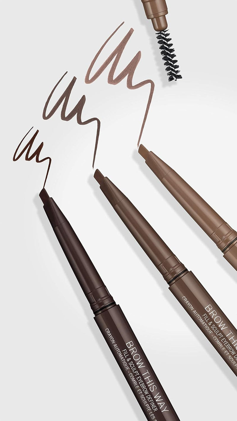 Rimmel London Brow This Way Fill & Sculpt Eyebrow Definer, Pack of 1 Greenwize