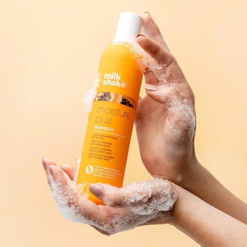 milk_shake® | moisture plus shampoo | hydrating papaya shampoo for dry hair | 300 ml Greenwize