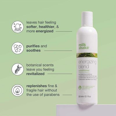 Milk Shake Energizing Conditioner, white, 300 millilitre Greenwize