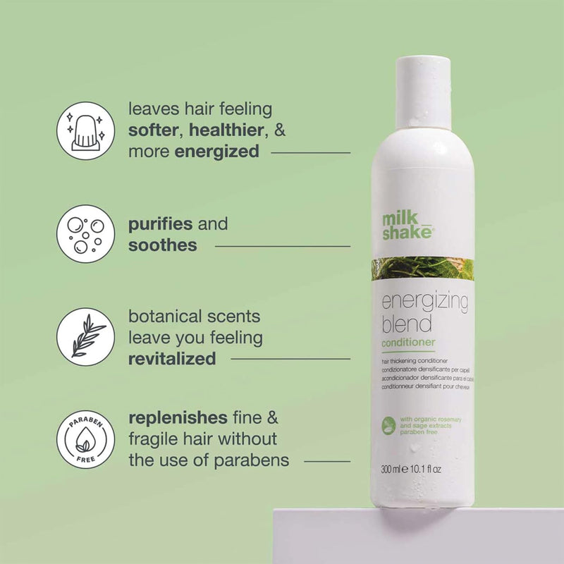 Milk Shake Energizing Conditioner, white, 300 millilitre Greenwize