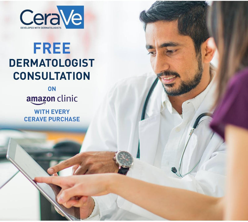 CeraVe Moisturising Cream Pot with 3 Essential Ceramides and Hyaluronic Acid for Dry to Very Dry Skin 340g Greenwize