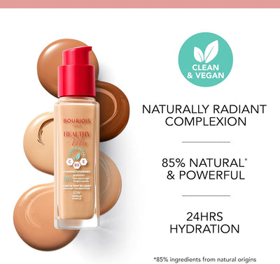 Bourjois - Healthy Mix Clean Foundation, Ton 051, Light Vanilla 30ml Greenwize
