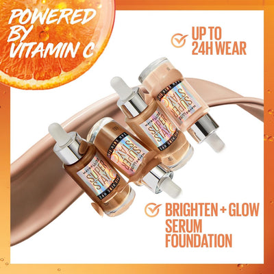 Maybelline Super Stay Skin Tint Foundation, With Vitamin C*, Foundation and Skincare, Long-Lasting up to 24H, Vegan Formula, Shade 48 Maybelline