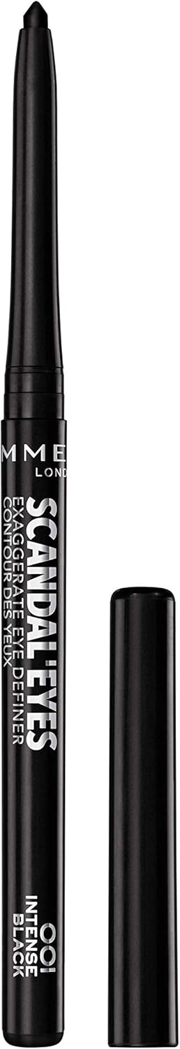 Rimmel London Scandaleyes Exaggerate Eye Definer, 001 Intense Black, 0.35g Rimmel