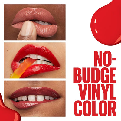 Maybelline New York Lip Colour, Smudge-free, Long Lasting up to 16h, Liquid Lipstick, Shine Finish, SuperStay Vinyl Ink, 15 Peachy Greenwize