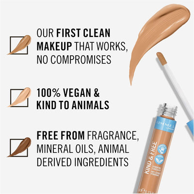 Rimmel Kind + Free 24h Hydrating Concealer, Medium 030 Greenwize