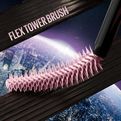 Maybelline Purple Mascara, Lash Sensational Sky High Volumizing & Thickening, Eyelash Lengthening, Flake-Free Formula, Washable Coloured Mascara, Full Volume Mascara, Colour: Plum Twilight Maybelline