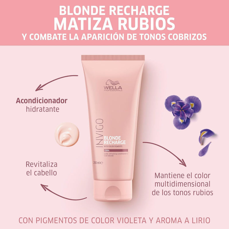 Wella professionals, invigo recharge colour refreshing conditioner, 200 ml Wella Professionals