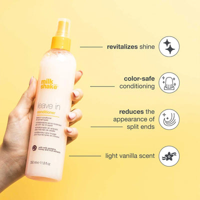 milk_shake | Leave In Conditioner 350 ml, No Rinse Spray Conditioner for all Hair Types, Made in Italy Greenwize