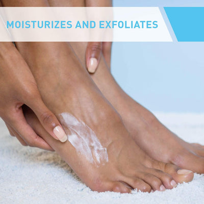 CeraVe SA Renewing Foot Cream, With salicylic acid, 3 essential ceramides & ammonium lactate, For extremely dry, rough, and bumpy feet, 88 ml/3 oz Greenwize