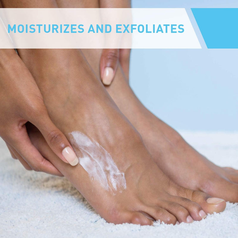 CeraVe SA Renewing Foot Cream, With salicylic acid, 3 essential ceramides & ammonium lactate, For extremely dry, rough, and bumpy feet, 88 ml/3 oz Greenwize