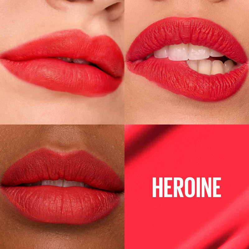 Lipstick with a velvety matte finish, lasts up to 16 hours thanks to its elastic ink technology Greenwize
