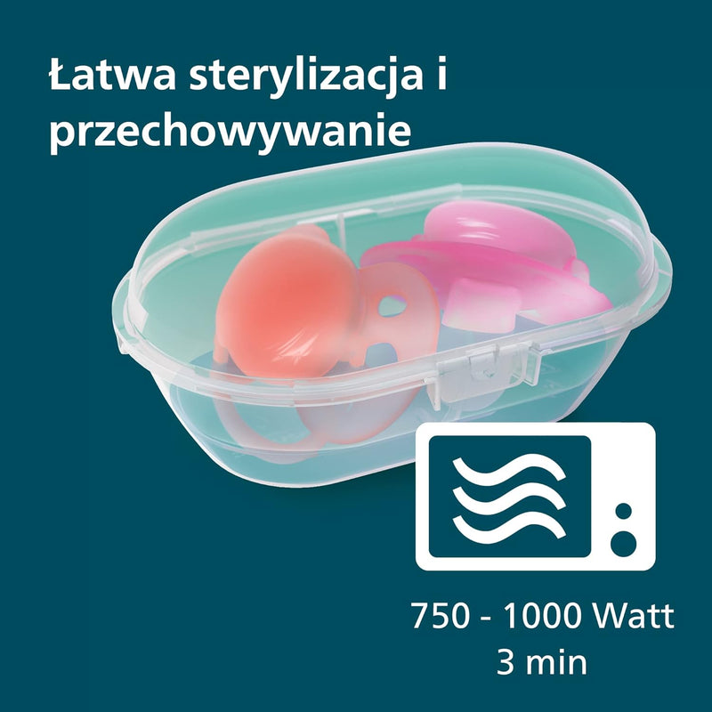 Philips Avent Ultra Air Dummies, Pack of 2, Bisphenol A Dummy for 0-6 Months Children (Model SCF085/12) Greenwize