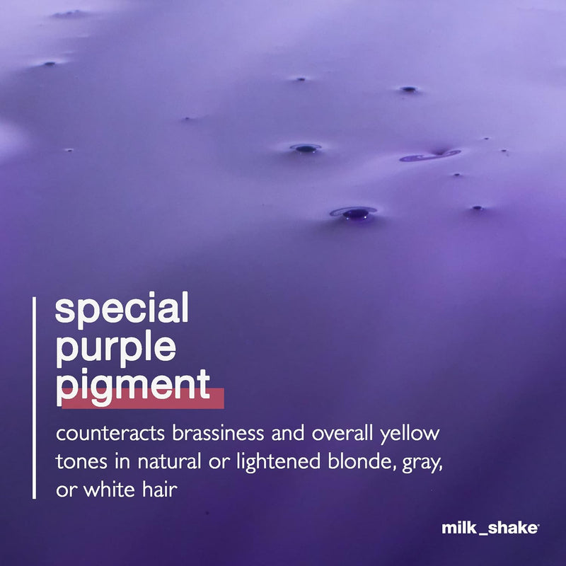 milk_shake Silver Shine Light Shampoo 1000 ml, grey, (Pack of 1) Greenwize