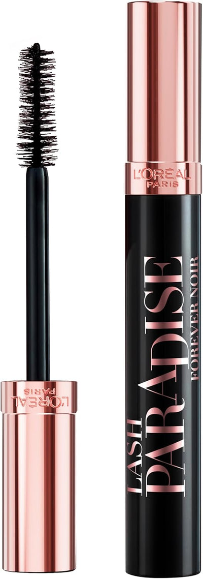 L'Oréal Paris, Paradise Forever Noir Mascara, Ultra intense black pigments for 20X intense volume and upto 36hour wear. L'Oréal Paris
