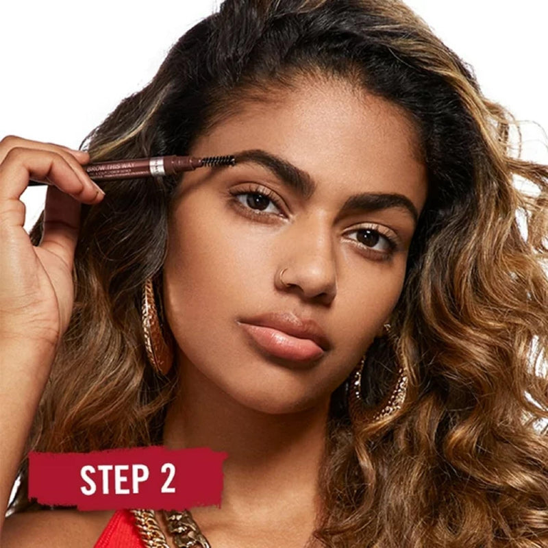 Rimmel Brow this Way Fill & Sculpt Eyebrow Definer, 03- Dark Brown Greenwize